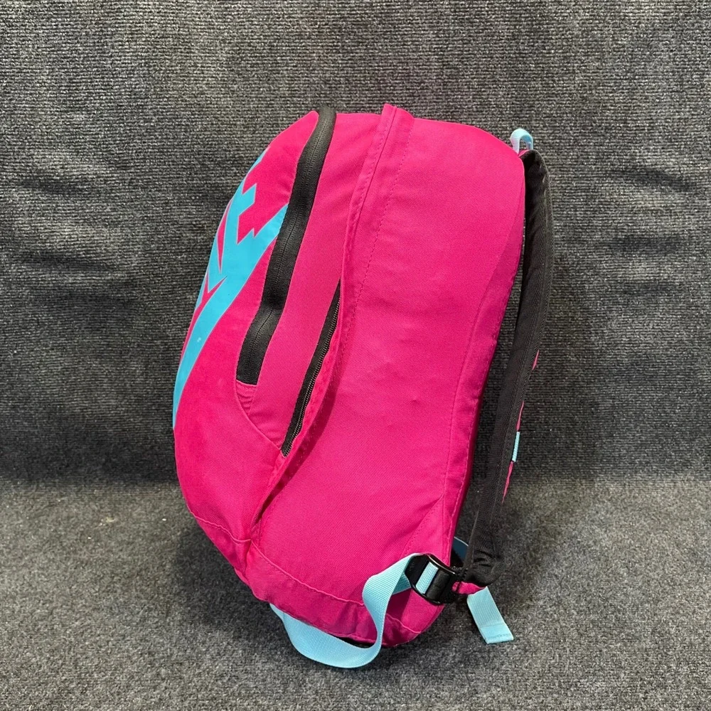 Nike BZ9494-644 Hayward‎ Futura Backpack Pink/Teal Logo School Gym Bag Daypack
